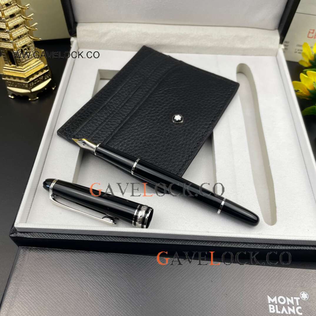 Buy AAA Mont Blanc Meisterstuck Ink Pen & Card holder Gift Sets - Click Image to Close